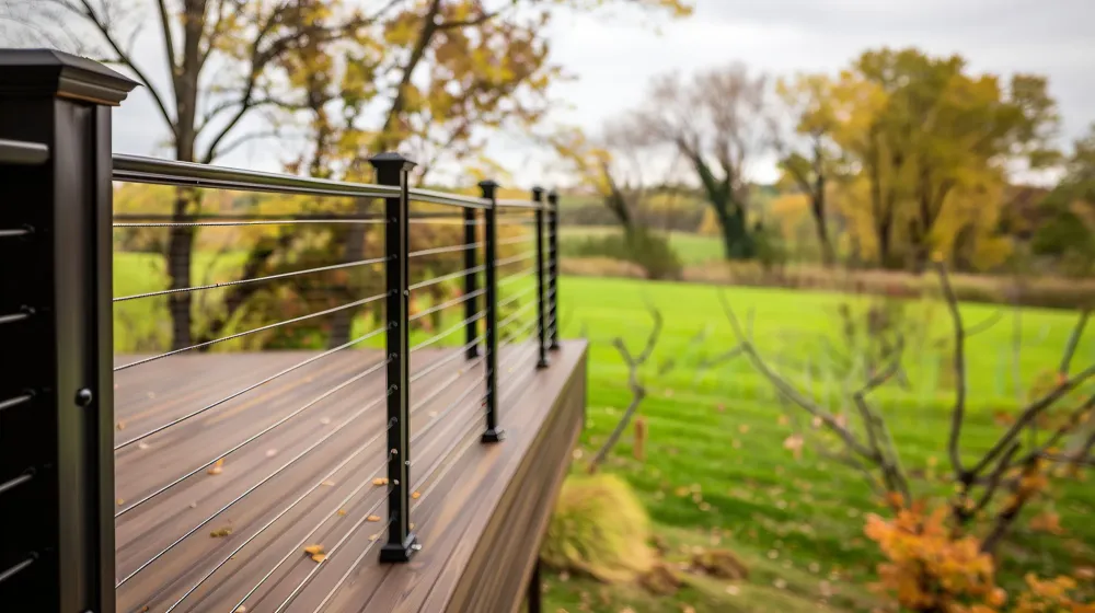 Garde-corps métal à Gondrin