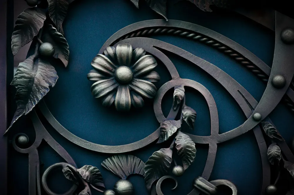 Portail fer forgé à Gondrin